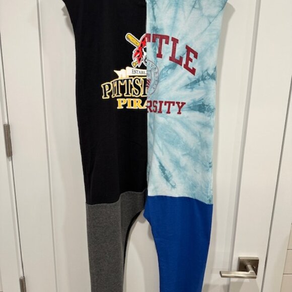 CONNER IVES Reconstituted Sleeveless T-Shirt Dress Sz M - Picture 1 of 8